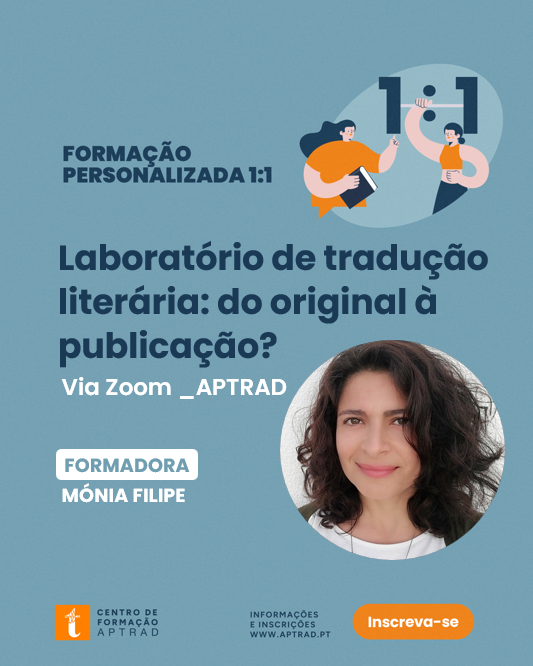Laboratório de tradução literária: do original à publicação.